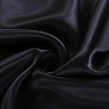 Load image into Gallery viewer, luscious black silk fabric
