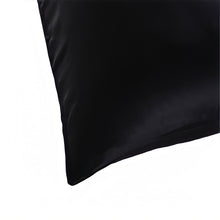 Load image into Gallery viewer, 22-Momme Queen Silk Pillowcase- Black
